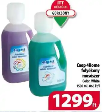 Coop 4Home folyékony mosószer 1500 ml