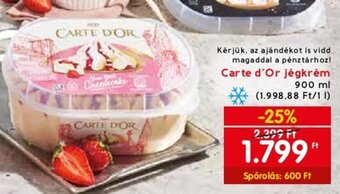 Spar Carte d'Or jégkrém 900 ml ajánlat