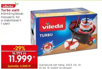 Spar Vileda Turbo szett ajánlat