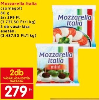 Spar Mozzarella Italia 80 g ajánlat