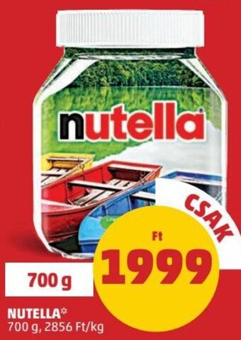 PENNY Nutella 700 g ajánlat