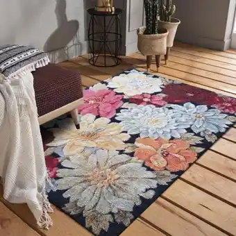 Bájos virágmintás szőnyeg szélesség_ 120 cm | hossz: 170 cm