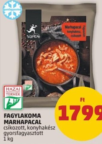 PENNY Fagylakoma Marhapacal 1 kg ajánlat