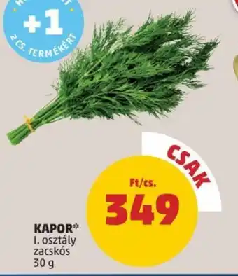 PENNY Kapor 30 g ajánlat