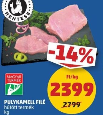 PENNY Pulykamell filé 1 kg ajánlat