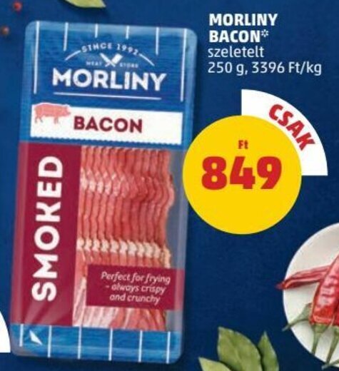 PENNY Morliny Bacon 250 g ajánlat