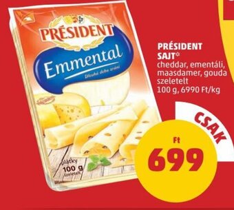 PENNY Président Sajt 100 g ajánlat