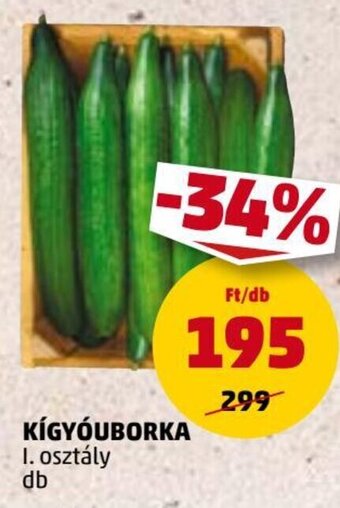 PENNY Kígyóuborka 1 db ajánlat