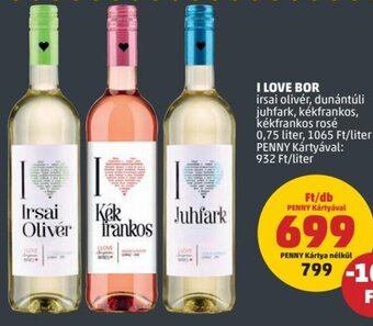 PENNY I love bor 0,75 l ajánlat