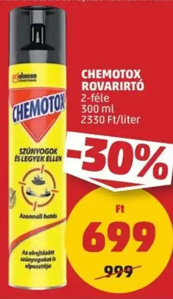 PENNY Chemotox Rovarirtó 300 ml ajánlat