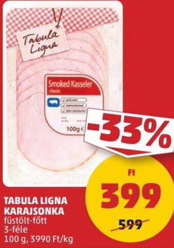 PENNY Tabula Ligna karajsonka 100 g ajánlat