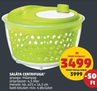 PENNY Saláta centrifuga 1 db ajánlat