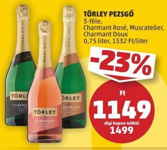 PENNY Törley pezsgő 0,75 l ajánlat