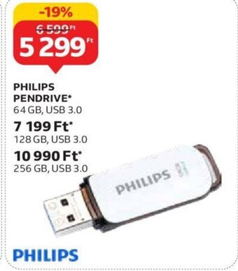 Auchan Philips Pendrive 1 db ajánlat