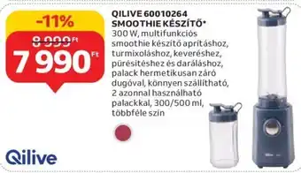 Auchan Qilive Smoothie készítő 1 db ajánlat
