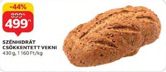 Auchan Szénhidrát csökkentett vekni 430 g ajánlat