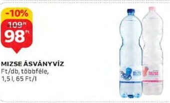 Auchan Mizse ásványvíz 1,5 l ajánlat