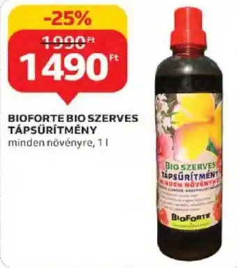 Auchan Bioforte Bio szerves tápsűrítmény 1 l ajánlat