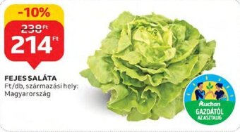 Auchan Fejes saláta 1 db ajánlat