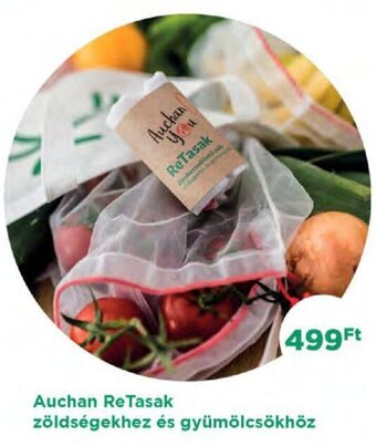 Auchan Auchan ReTasak zöldségekhez és gyümölcsökhöz 1 db ajánlat