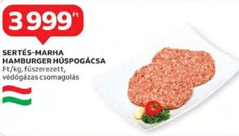 Sertés-marha hamburger húspogácsa 1 kg