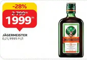 Auchan Jägermeister 0,2 l ajánlat