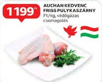 Auchan Auchan kedvenc friss pulykaszárny 1 kg ajánlat