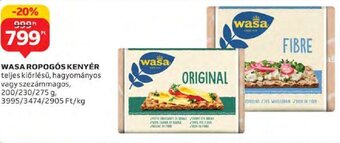 Auchan Wasa Ropogós kenyér 200 - 275 g ajánlat