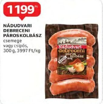 Auchan Nádudvari Debreceni páros kolbász 300 g ajánlat