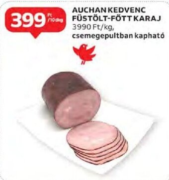 Auchan Auchan kedvenc füstölt-főtt karaj 10 dkg ajánlat