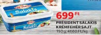 Auchan Président Salakis krémfehér sajt 150 g ajánlat