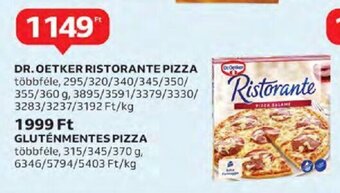 Auchan Dr.Oetker Ristorante pizza 295 - 360 g ajánlat
