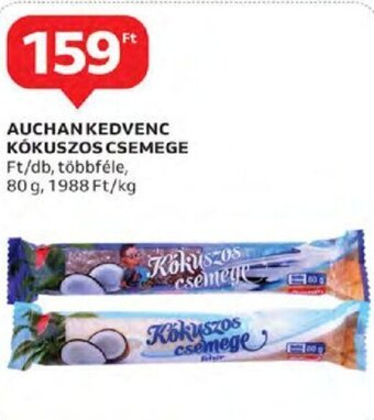 Auchan Auchan kedvenc kókuszos csemege 80 g ajánlat