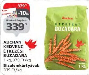 Auchan Auchan kedvenc étkezési búzadara 1 kg ajánlat