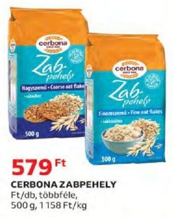 Auchan Cerbona Zabpehely 500 g ajánlat