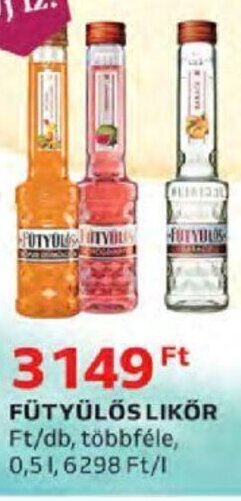 Auchan Fütyülős likőr 0,5 l ajánlat