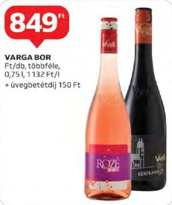 Auchan Varga bor 0,75 l ajánlat