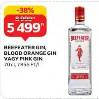 Auchan Beefeater Gin, blood orange gin vagy pink gin 70 cl ajánlat