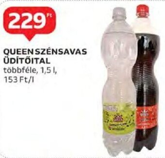 Auchan Queen Szénsavas üdítőital 1,5 l ajánlat