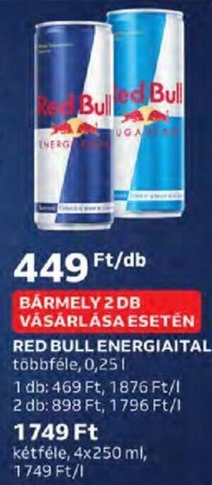 Red Bull Energiaital 0,25 l
