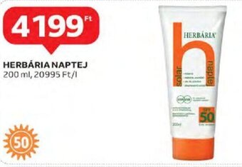 Auchan Herbária naptej 200 ml ajánlat