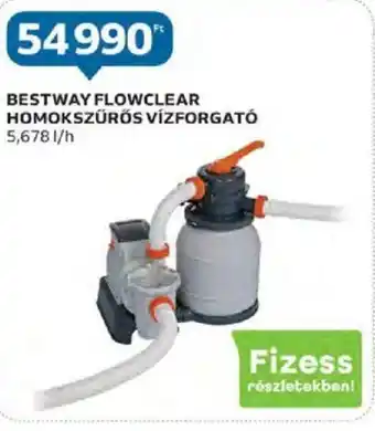 Auchan Bestway flowclear homokszűrős vízforgató 1 db ajánlat