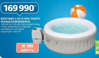 Auchan Bestway lay-z-spa tahiti masszázsmedence 1 db ajánlat