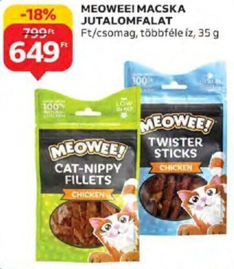 Meowee! macska jutalomfalat 35 g