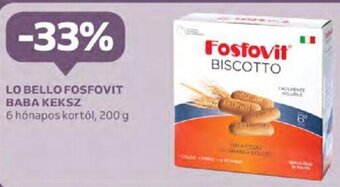 Auchan Lo Bello Fosfovit baba keksz 200 g ajánlat