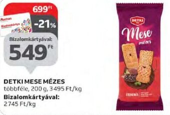 Auchan Detki mese mézes 200 g ajánlat