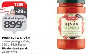 Auchan Podravka ajvár 350 g ajánlat