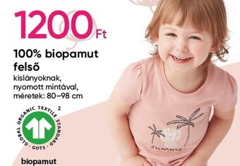 Pepco 100% biopamut felső 1 db ajánlat