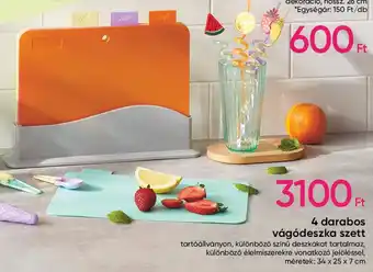 Pepco 4 darabos vágódeszka szett ajánlat