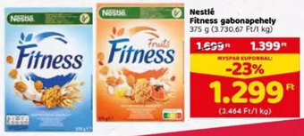 Spar Nestlé Fitness gabonapehely 375 g ajánlat
